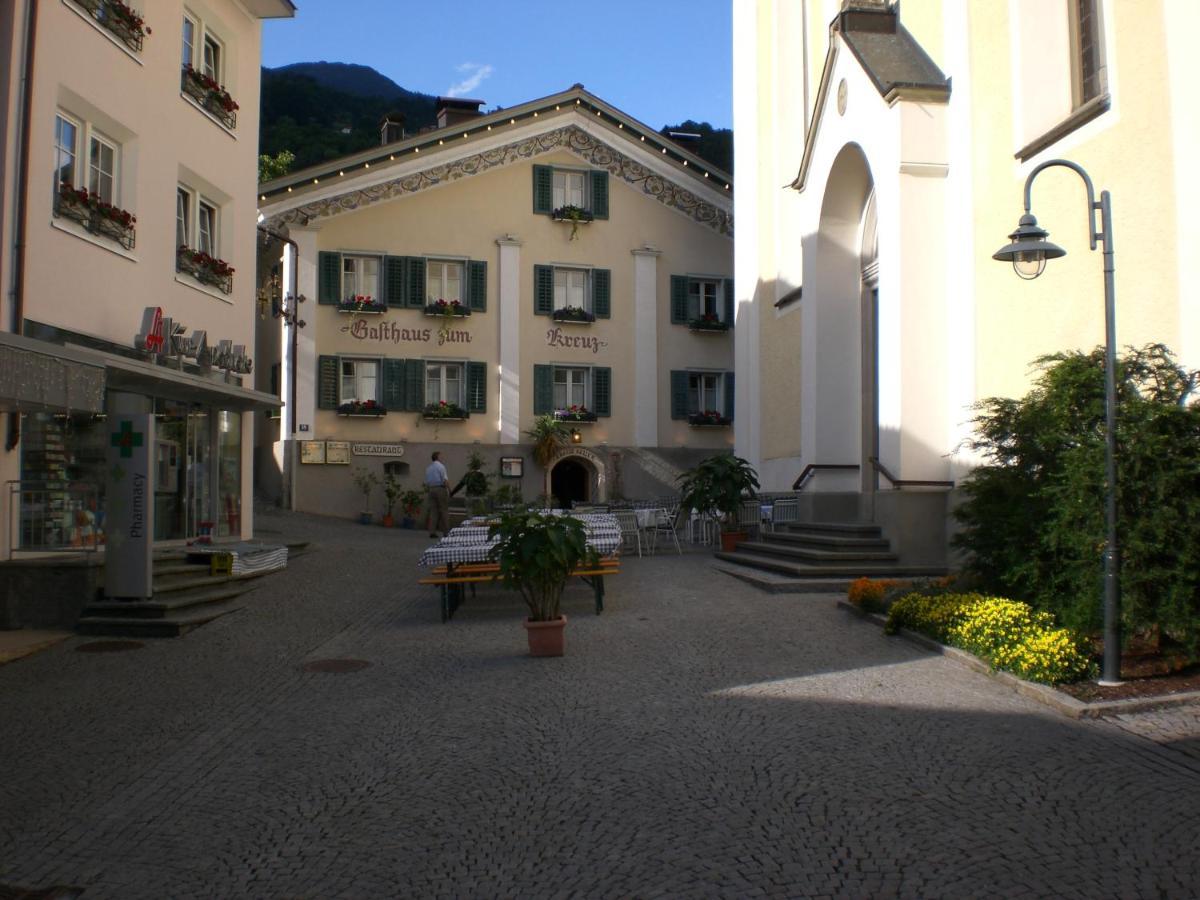 Gasthaus Kreuz Apartamento Schruns Exterior foto